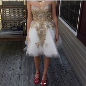 Strapless Prom Dress XS NWOT